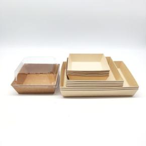 Rectangle Or Square Food Service Paper Tray