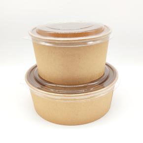 PET Lid For Food Service Paper Bowl